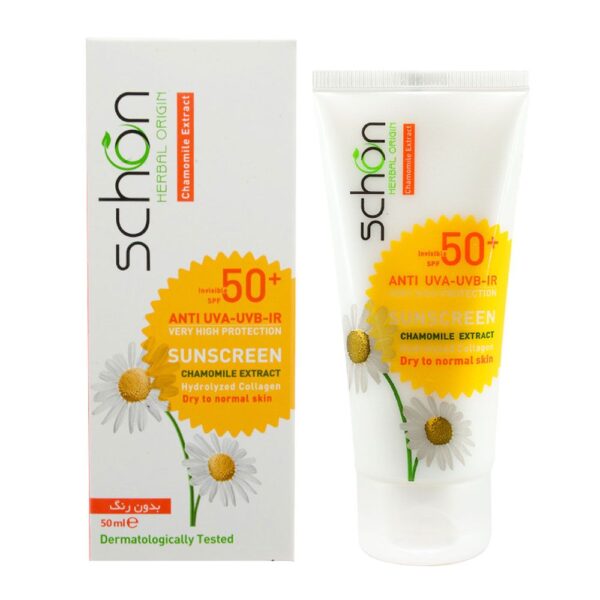 ضد آفتاب بی‌رنگ SPF50 شون - Image 2