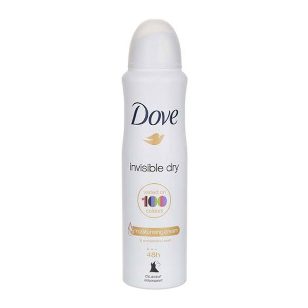 dove-aerosol-invisible-dry-150ml اسپری ضد عرق اینویزیبل داو - Image 1