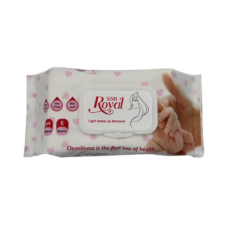 royal3 دستمال مرطوب رویال 120 برگی - Image 1