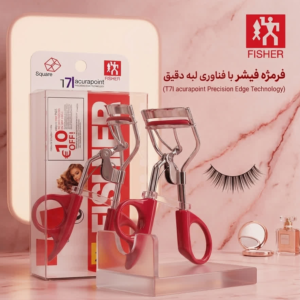 فرمژه حرفه‌ای حلقه‌دار فیشر مدل اسکوئر